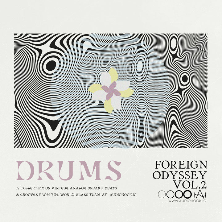 Audiohook.io | Foreign Odyssey Vol.2 - Drums | Music Production Sample Pack